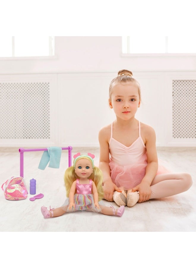 Baby Maziuna Baby Maziuna Style Dreamers Ballet Studio Doll Playset (35.56 cm)  - Image 3