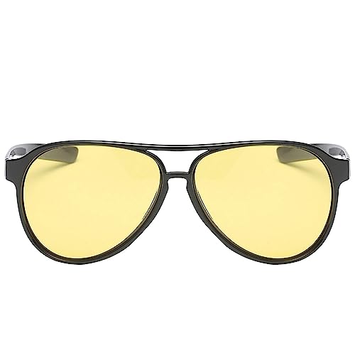 PolarSpex Aviator Sunglasses for Men & Women - Bendable and Polarized Retro Sunglasses - Fashionable Men Shades - Image 1