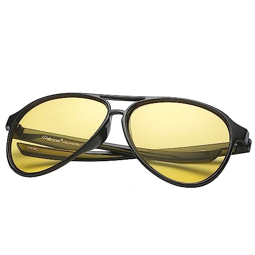 PolarSpex Aviator Sunglasses for Men & Women - Bendable and Polarized Retro Sunglasses - Fashionable Men Shades - Image 4
