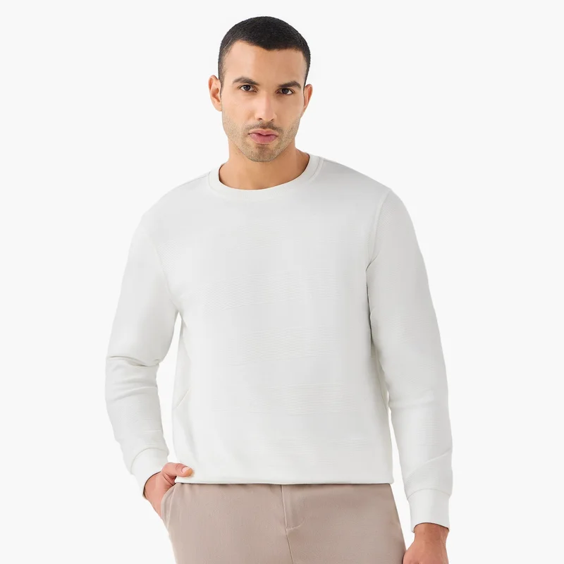 Splash FAV Textured Sweatshirt