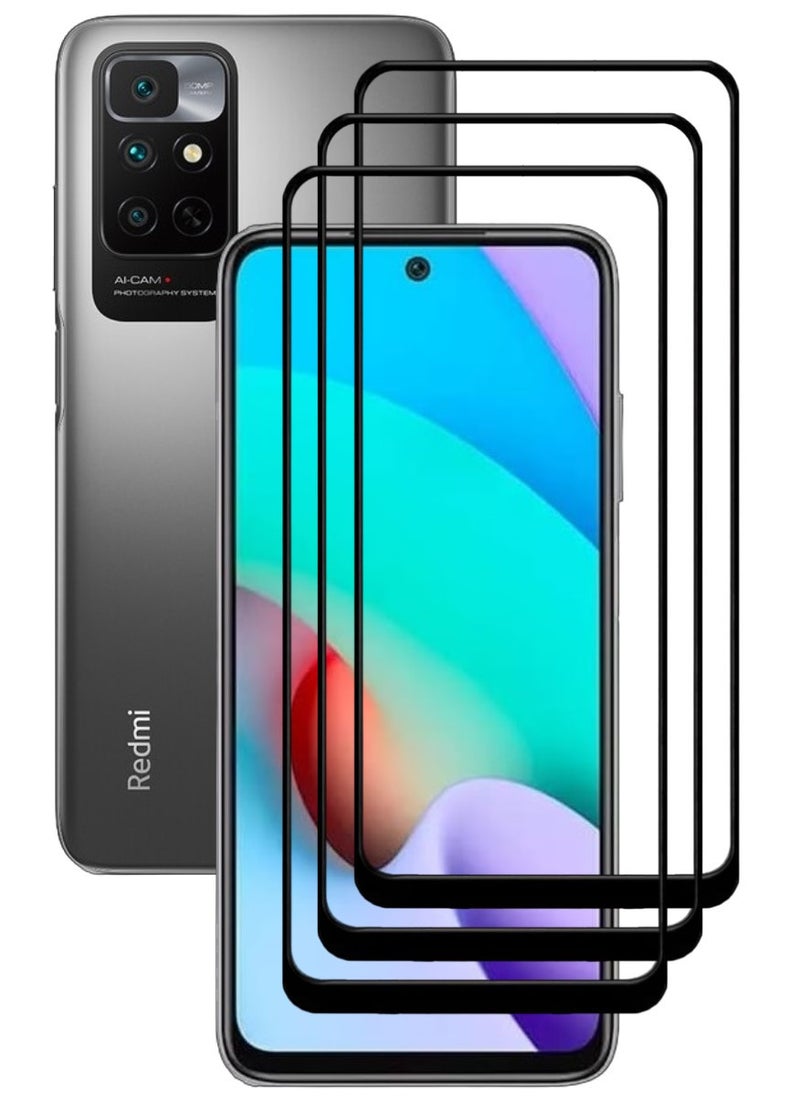 ACLIX 3 Pieces Antistatic ESD Dustproof Premium Quality High Definition Tempered Glass Screen Protector Designed For Xiaomi Redmi Note 11 4G - Image 1
