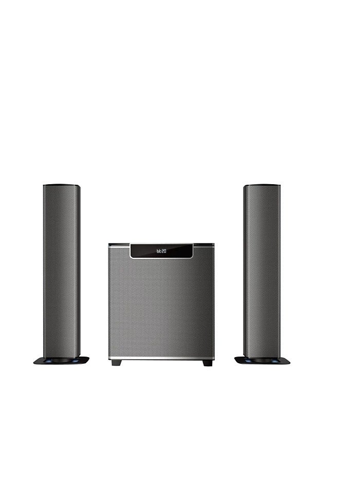 فيليبس مكبر صوت ساوندبار MMS2220B متعدد الوسائط 2.1 قناة بقوة 120 وات من فيليبس - أسود - Image 1