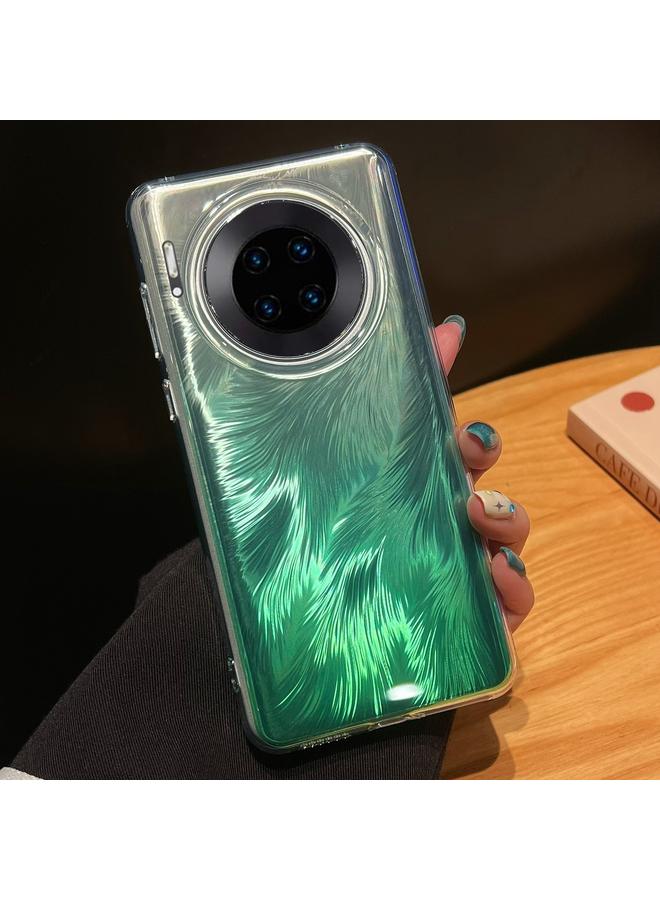 اس-توب جراب لهاتف Huawei Mate 30 Pro، جراب هاتف Foxtail Bronzing Laser Gradient - Image 1