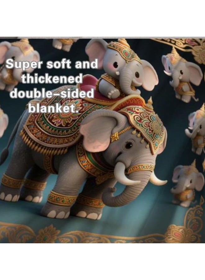 general Baby and children's cartoon flannel thin blanket (warm and comfortable, suitable for sleep, game use) 70cm*100cm - Image 5