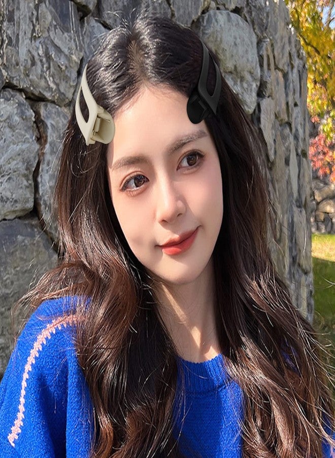 ACO-UINT 8 Pack Hair Accessories for Women - Flat Alligator Clips, Non-slip Hair Claws, French Barrettes for Sectioning and Styling - Image 5