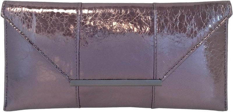 JNB Women's Metallic Material Clutch Purse - Image 1