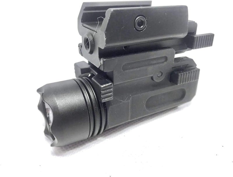 Gotical 4 Slots Wesson Sigma Picatinny Rail Adapter Lightweight Durable Black Matte Laser & Flashlight - Image 5