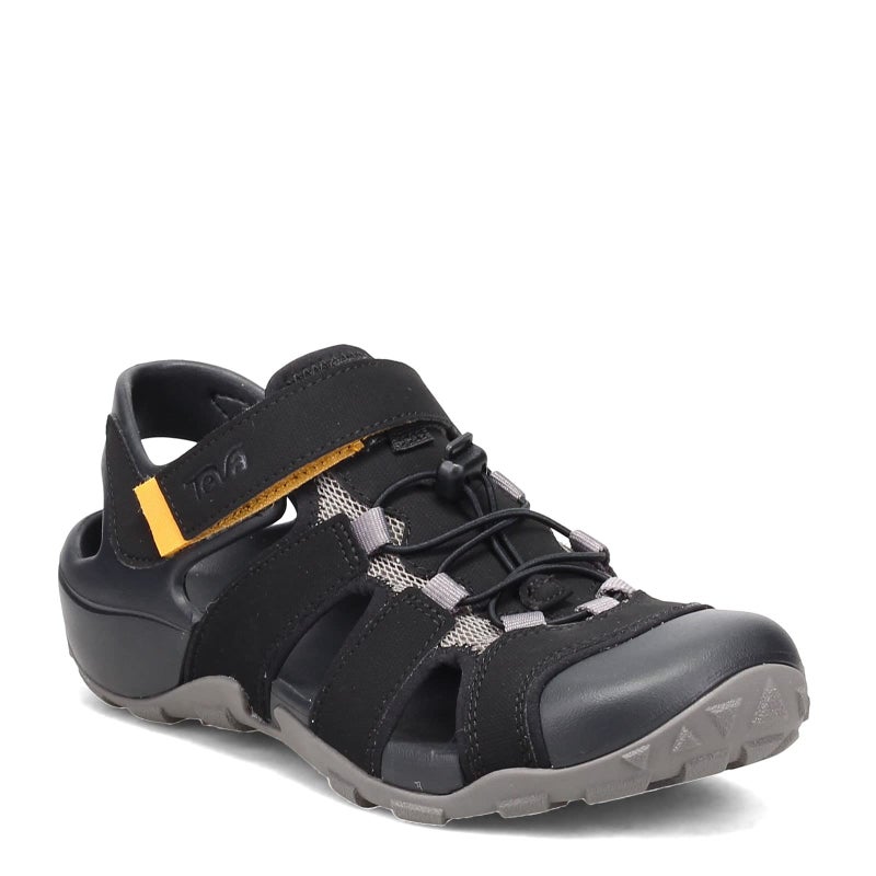 Teva Mens Flintwood Sandal, Black, 11 US - Image 1