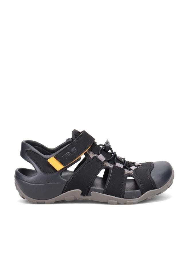 Teva Mens Flintwood Sandal, Black, 11 US - Image 1