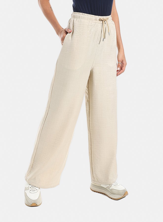 Xtcy Loose Fit Linen Pants With Elastic Waist - Image 2