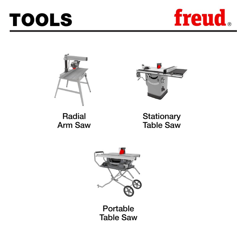 Freud LM72M008: 8" x 24T Heavy-Duty Rip Blade - Image 3