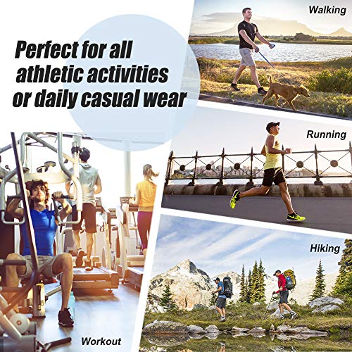 maamgic Mens Athletic Gym Shorts 5.5" Elastic Waist Casual Pajama Pocket Jogger Men Workout Short Pants Light Grey Shorts Small - Image 5