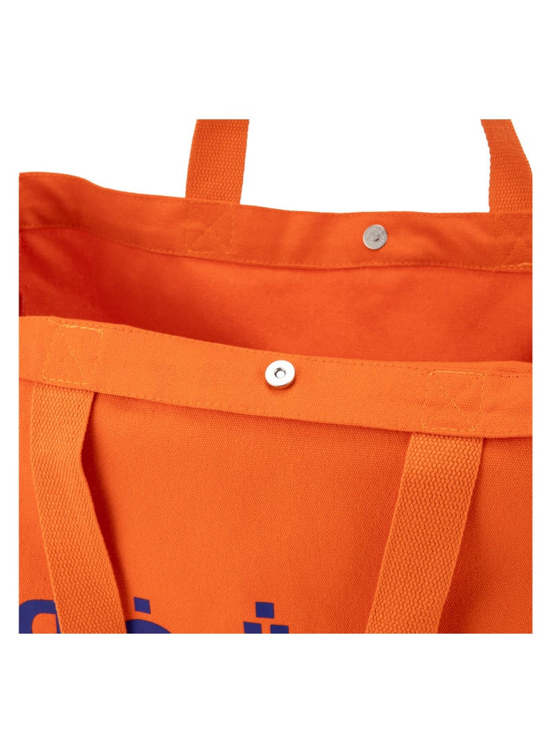Holborn Classic Cloth Bag - Orange - Zipper Cloth Bag - Image 2