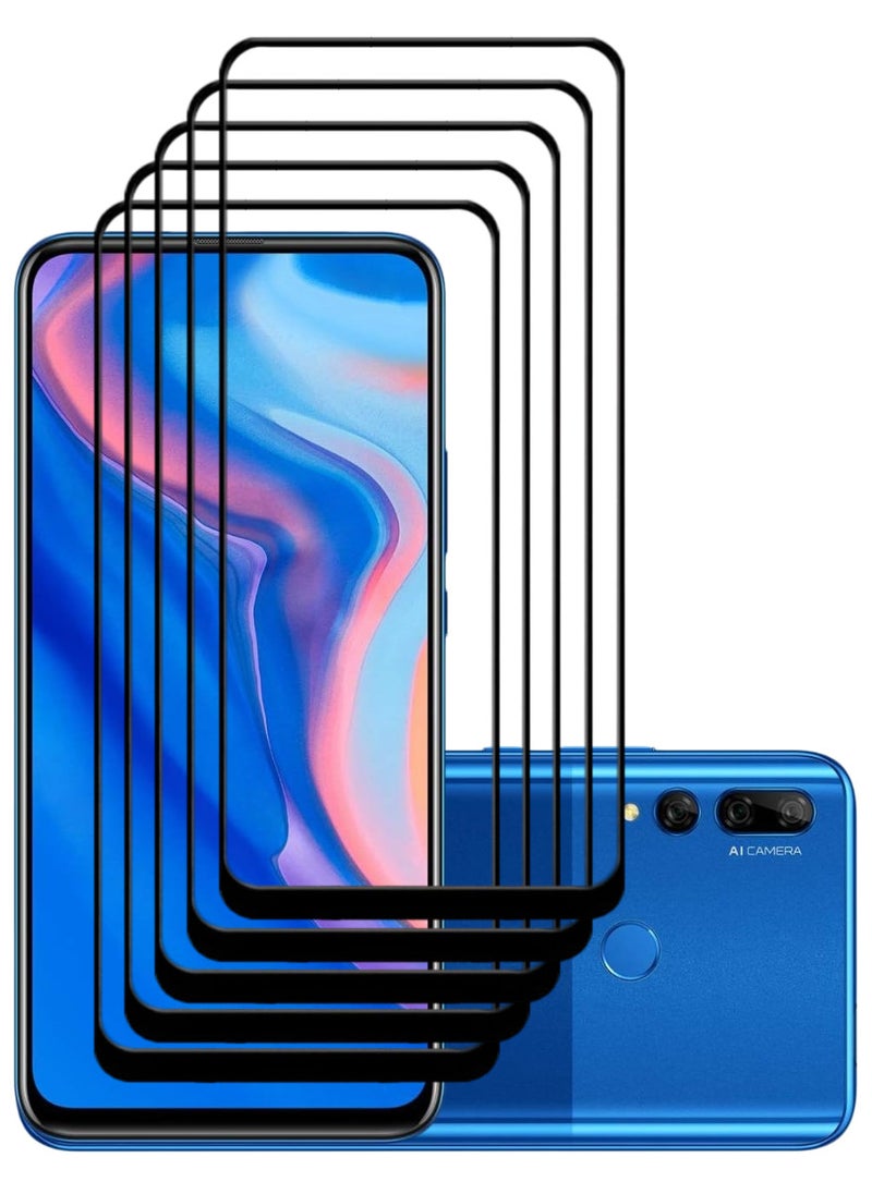 ACLIX 5 Pieces Antistatic ESD Dustproof Premium Quality High Definition Tempered Glass Screen Protector Designed For Huawei Y9 Prime (2019) - Image 1