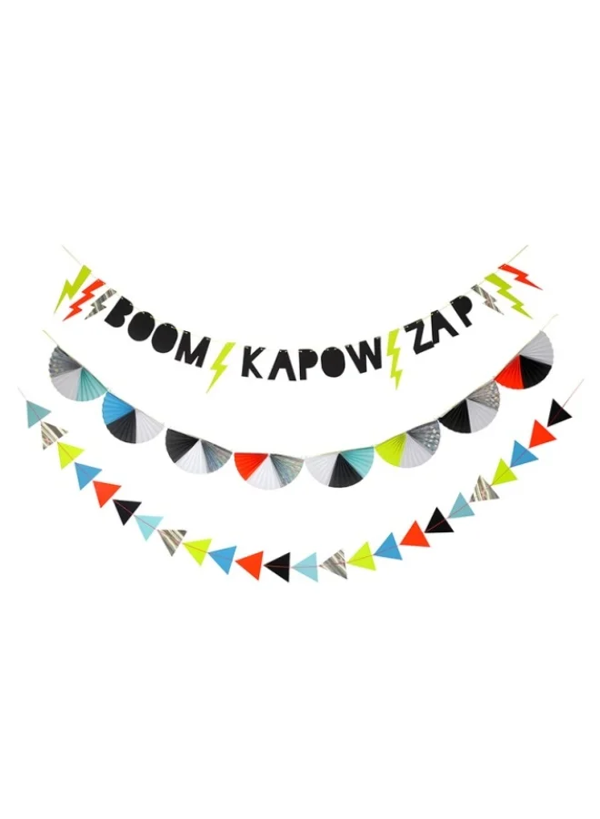 Meri Meri Zap! Party Garland