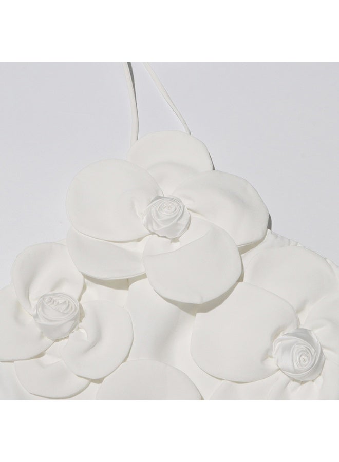 Madam Uniq Floral Appliqué Dress - Image 5
