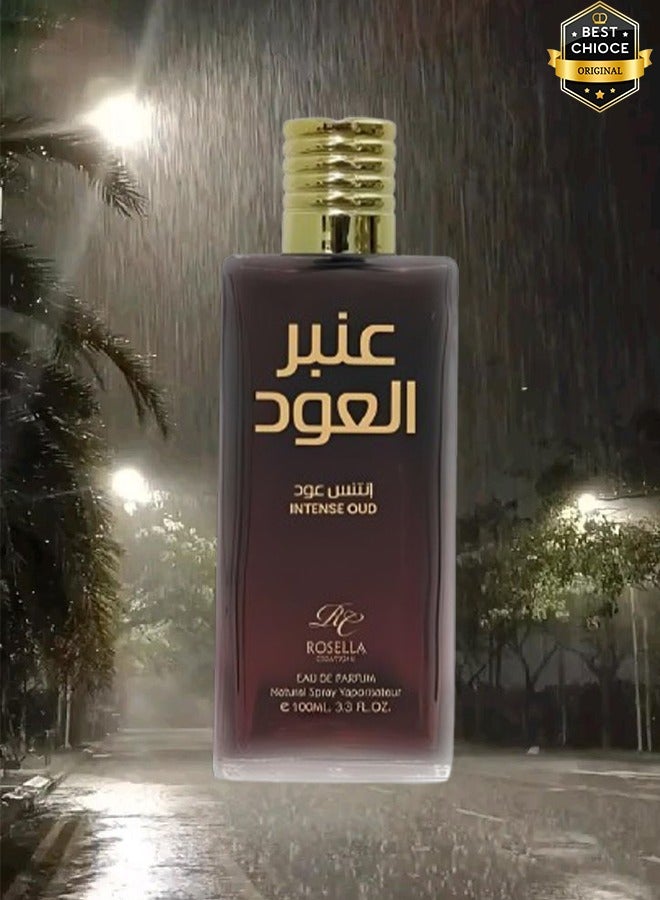 روزيلا عطر عنبر العود انتنس عود للجنسين 100 مل - Image 2