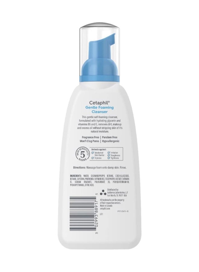Cetaphil Gentle Foaming Cleanser For Dry To Normal Sensitive Skin 8 Fl Oz Pacjaging May Vary 236ml - Image 3