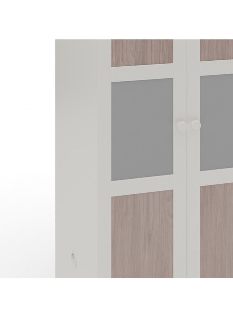 ROYALOAK Mustang 3 Door Wardrobe | HDF Construction | Classic Matte Finish | Modern Design | Durable & Long-lasting | Freestanding Design | Cupboard | Wardrobe for Clothes - Image 5