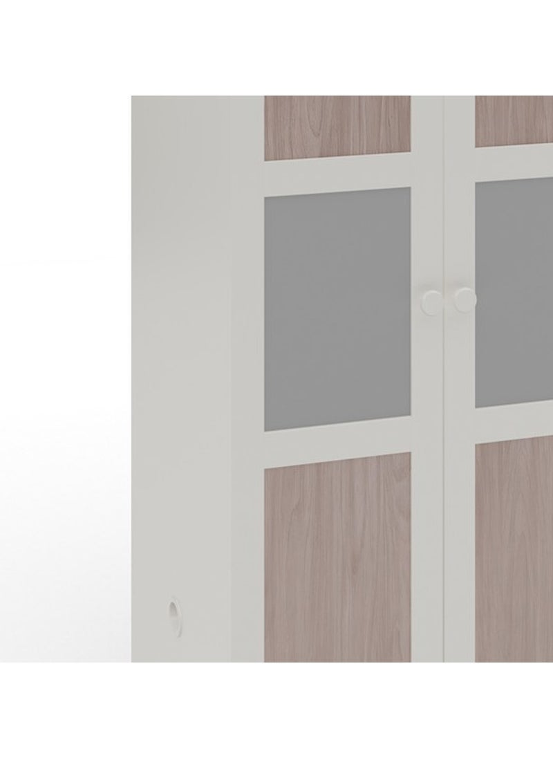 ROYALOAK Royaloak Mustang 3 Door Wardrobe | HDF Construction | Classic Matte Finish | Modern Design | Durable & Long-lasting | Freestanding Design | Cupboard | Wardrobe for Clothes  - Image 4