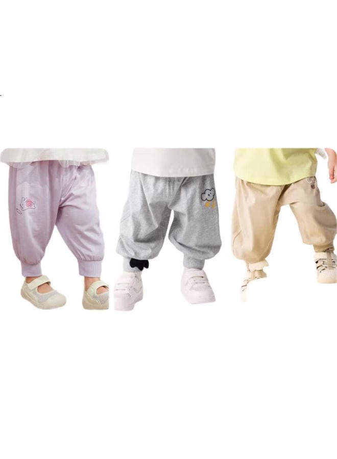 Balabala Pants, Baby Summer Thin Long Pants, Boys And Girls Sports Pants, Simple Cute Stylish, 209225108201 - Image 2