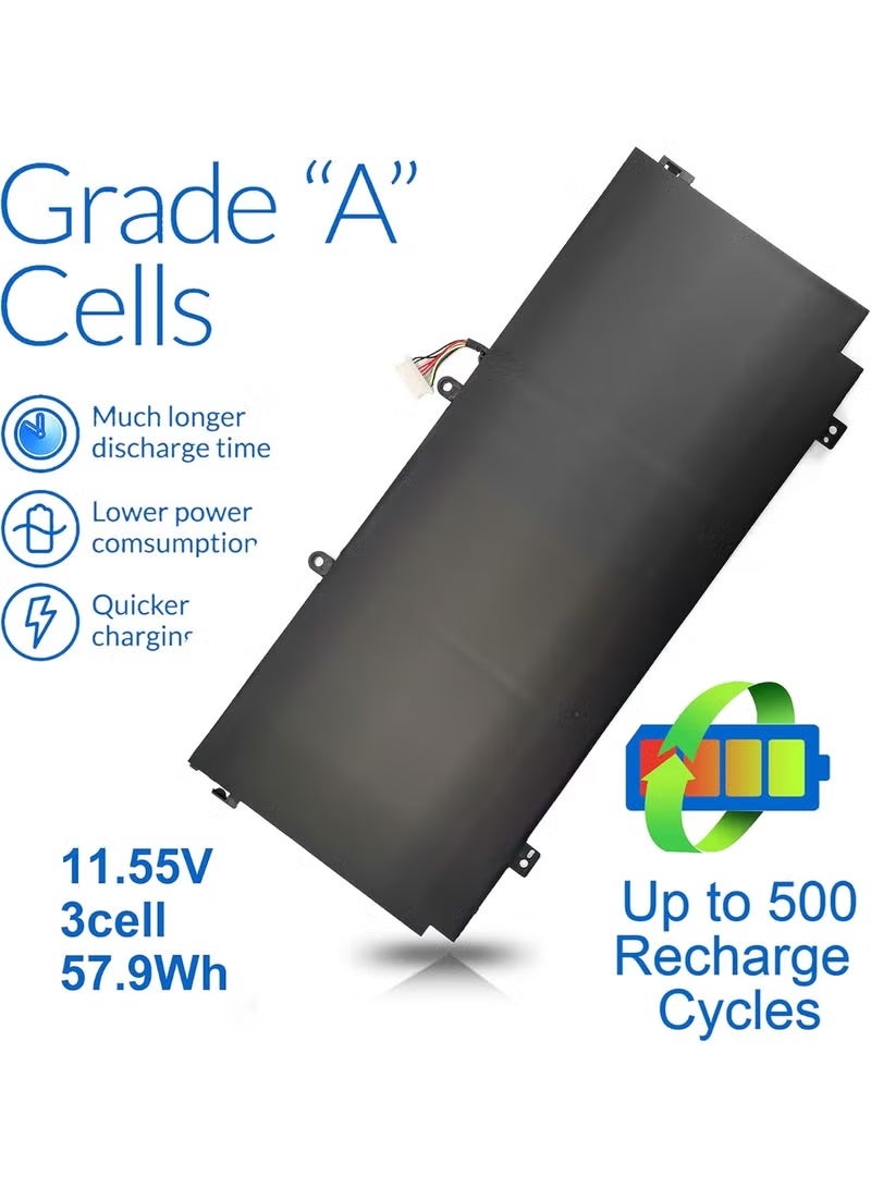 Replacement Rechargeable Laptop Battery, Compatible Internal Battery for Selected Laptop Models, Reliable Power Solution - Image 2