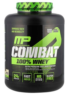 MusclePharm Combat 100% Whey™ Protein Vanilla 5 lbs (2240 g) 