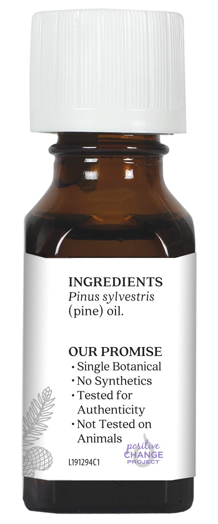 Aura Cacia Pure Pine Essential Oil | 0.5 fl. oz. | Pinus sylvestris - Image 2