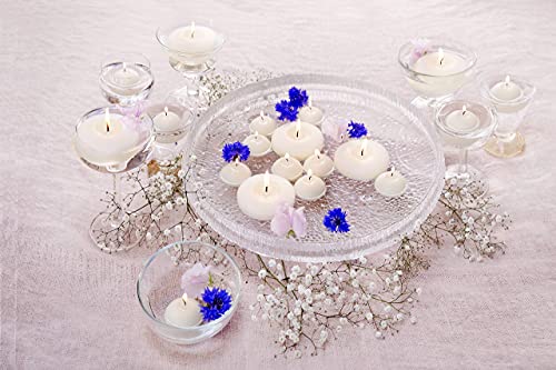 Bolsius Unscented 1.75" Floating Candles – Set of 40 White Floating Candles – Cute and Elegant Burning Candles – Candles with Nice and Smooth Flame – Party Accessories - Image 5