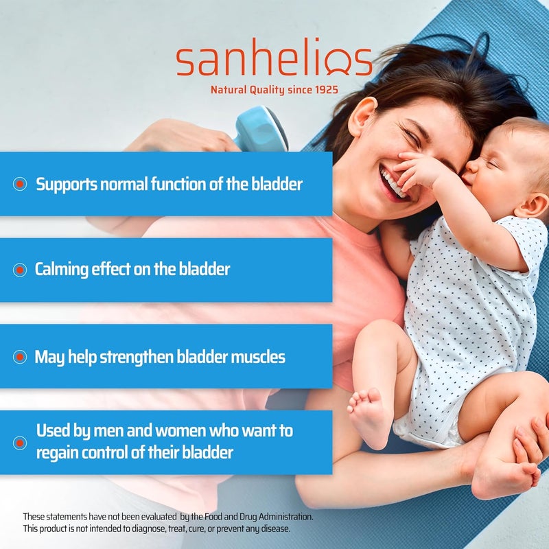 Sanhelios Curbita Bladder Caps - 1000mg European Pumpkin Seed Oil Dietary Supplement (30 Softgels) - Image 3