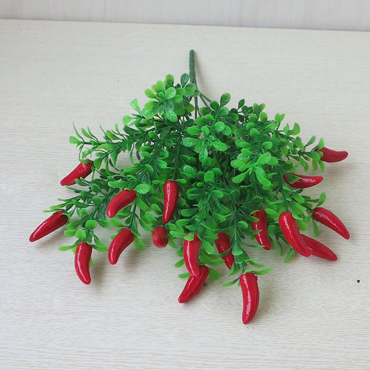 Generic Artificial Plant Wall Wedding Decor Pepper fruit] 
