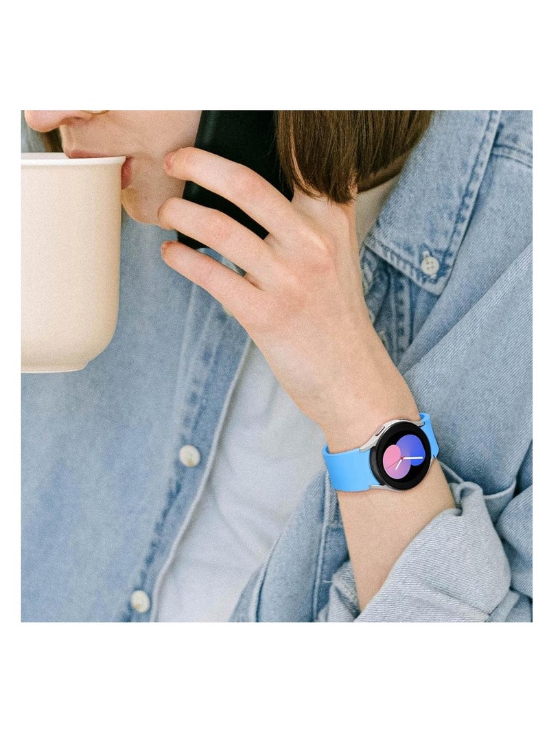 شوميرا Silicone Band 22MM Strap For Samsung Galaxy Watch 3 45mm/Watch 46mm/Gear S3/For Huawei watch GT4 GT3 46MM/Watch 3&4/3&4 Pro/GT2E/GT2 Pro/GT GT2 46MM/Amazfit GTR 4/3/3 Pro/2/2e - Image 2