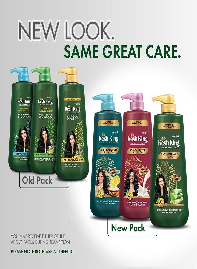 Kesh King Ayurvedic Anti Hair Fall Shampoo 600ml - Image 4