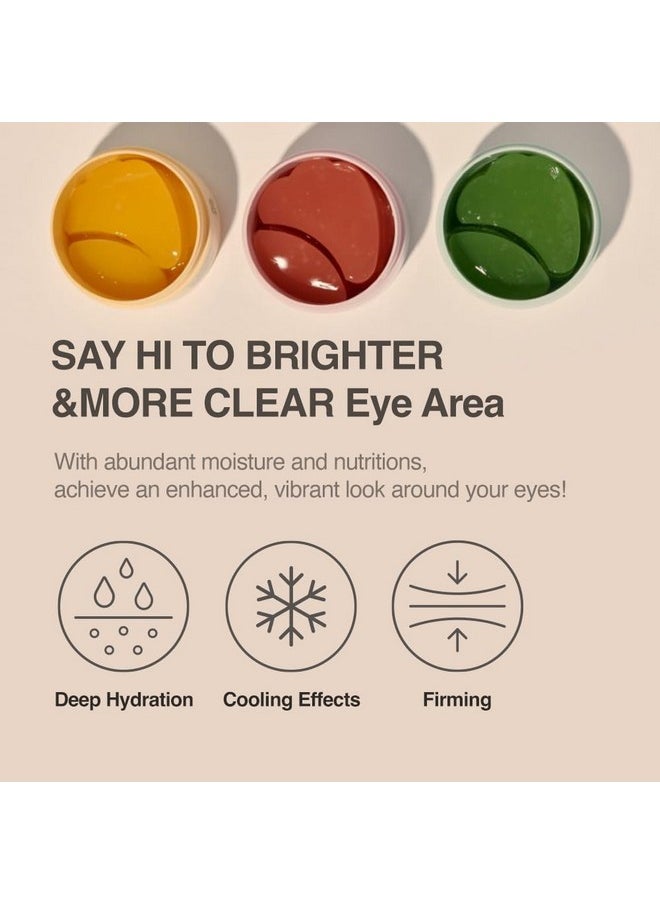 Avajar Avajar Perfect Daily Eye Patch (90Pcs) - Korean Skin Care Brand I Under Eye Mask I Under Eye Patches for Hydration & Fine Lines I with Hydrolyzed Collagen & Hyaluronic Acid  - Image 3