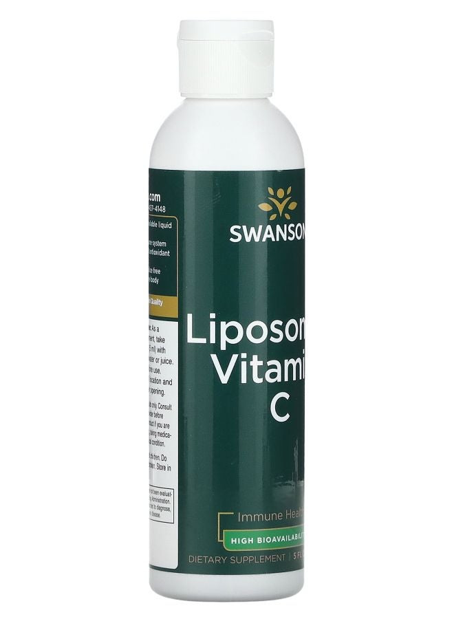 SWANSON Liposomal Vitamin C 5 fl oz (148 ml) - Image 2