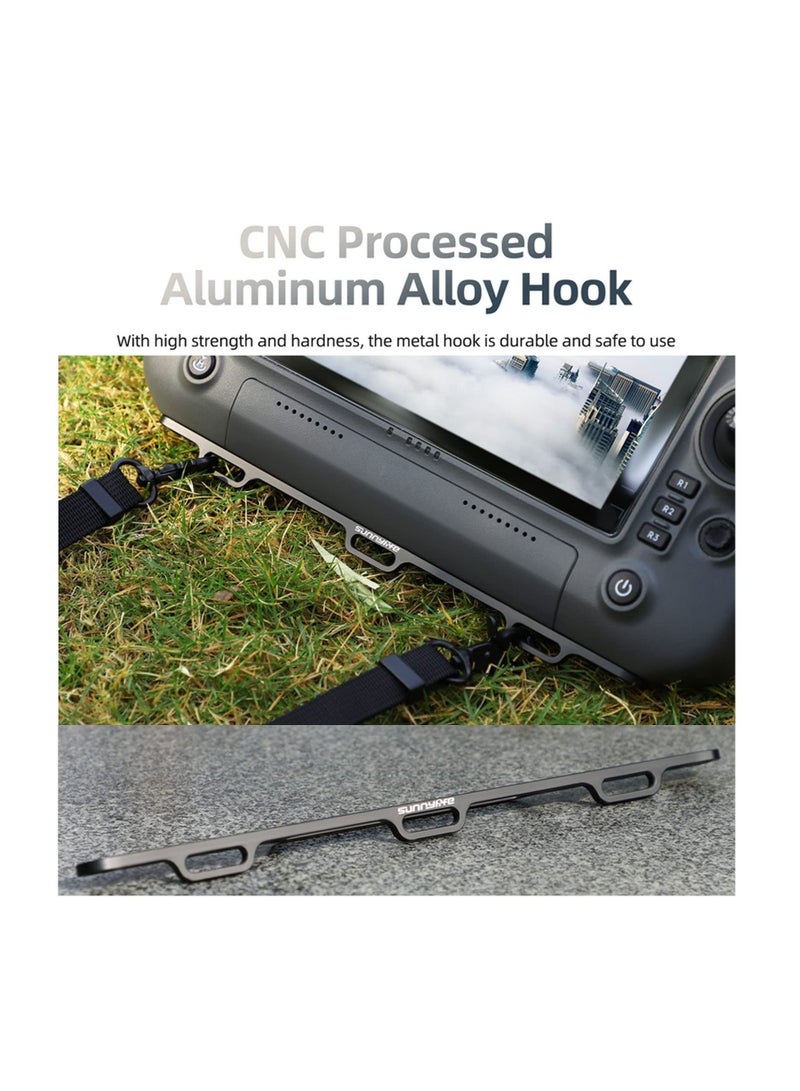 Excefore Lanyard for DJI RC Plus, Skin-Friendly Lanyard Adjustable Neck Strap, M30 Shoulder Strap Drone Accessories, Remote Control Smart Controller Neck Strap Lanyard - Image 4