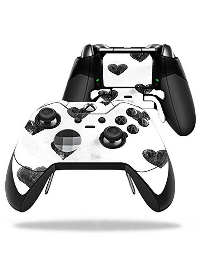 MIGHTY SKINS - Mightyskins Skin Compatible With Microsoft Xbox One Elite Controller Ink Hearts | Protective, Durable, And Unique Vinyl Decal Wrap Cover | Easy To Apply, Remove, And Change Styles | Made In The Usa - Image 1