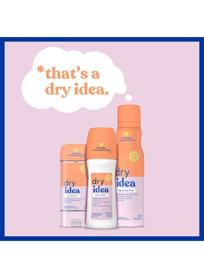 Dry Idea Gel Deodorant & Antiperspirant - Unscented & Hypoallergenic For Sensitive Skin 85 g - Image 5