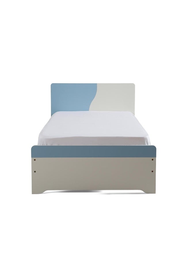 Pan Home Bella Kids Single Bed With 4 Drawer Storage 90X190 Cm - Blue  - Image 2