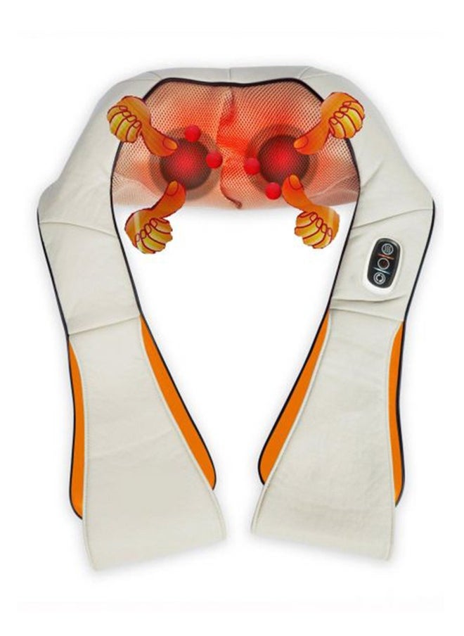 Generic U Shape Electric Shiatsu Neck And Shoulder Back Foot Waist Abdominal Body Massager with Heat Vibration Deep Tissue Cervical Kneading Pillow For Muscle Pain Relief  - Image 1