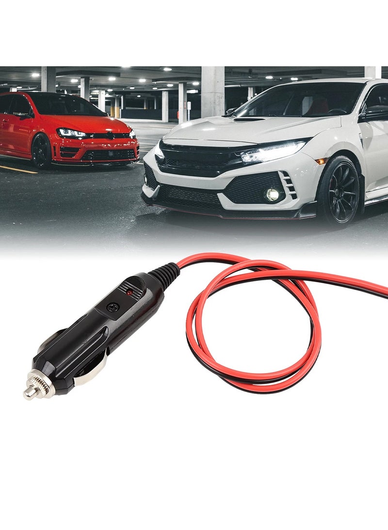 3XR Lighter Plug Socket 1 Meter Cord 8Amp 12V/24V 120W De-Luxe Fused Lighter Socket LED Indicator - Image 5