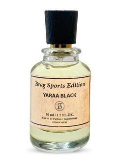 B BRAG B Brag Sports Edition Yaara Black 50 ml | Best Long Lasting Perfume | Arabic Perfumes for Women | Extrait de Parfum | Luxurious Women’s Fragrances | Perfect for Everyday and Occasions 