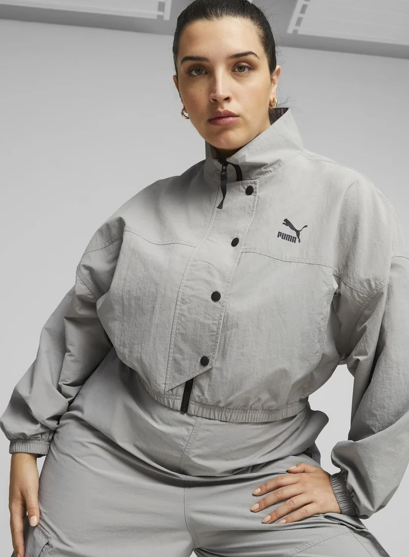 PUMA Dare To Cropped Woven Jacket