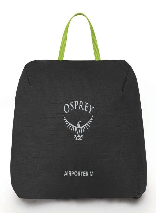 أوسبراي واقي حقيبة الظهر Osprey Airporter، أسود، متوسط - Image 3