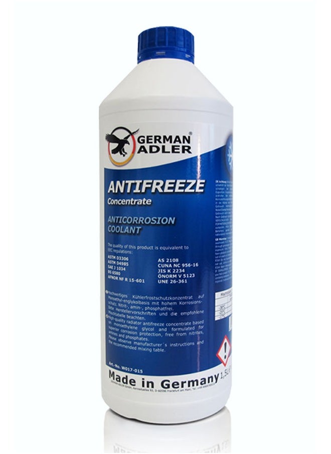 GERMAN ADLER German Adler Blue Radiator Antifreeze/Coolant Concentrate 1.5L 