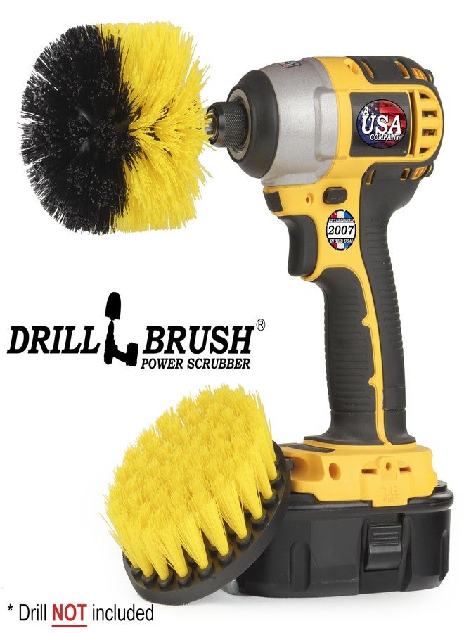 Drillbrush Shower Cleaning Brush - Cleaning Scrub Brush - Bathroom Cleaning Brushes - Tile Cleaning Brush - Tub Cleaning Brush - Scrub Brushes for Drills - Bathroom Power Scrubber - Home Bathroom Cleaning Tools - Image 4