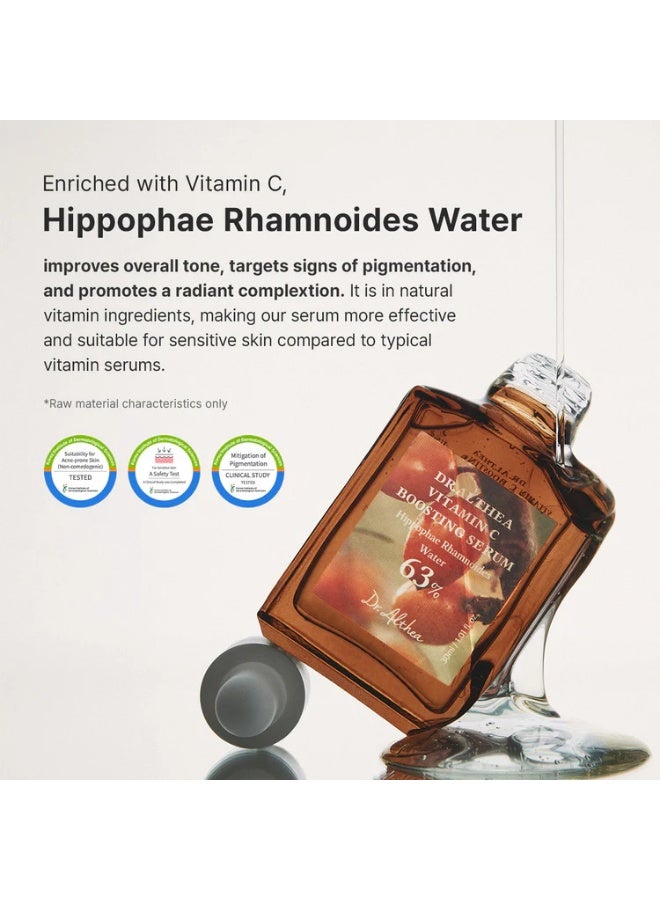 DrAlthea Vitamin C Boosting Serum 30ml | Brightening & Hydrating Vegan Serum | Dark Spot & Uneven Skin Tone Care - Image 2