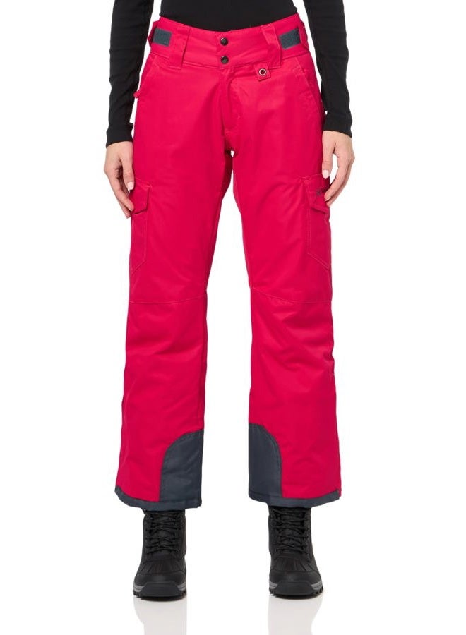 Arctix Women's Snow Sports Insulated Cargo Pants, Rose, Large - Image 1