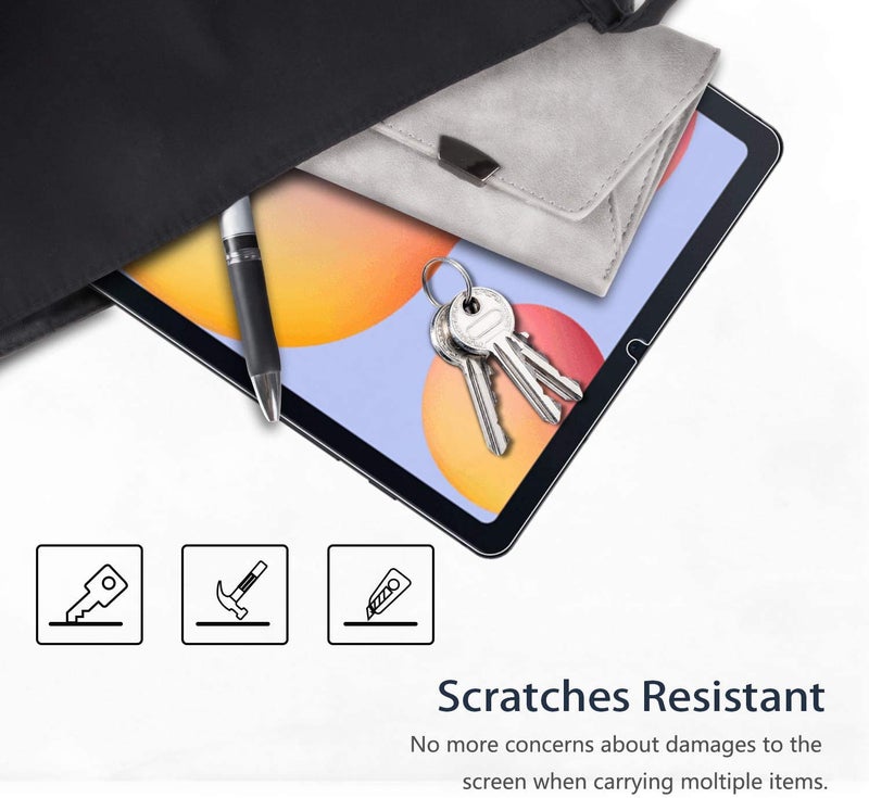 TECHSHIELD Tablet Tempered Glass Screen Protector Compatible With Samsung Galaxy Tab S6 Lite (2020/2022/2024) SM-P610 (Wi-Fi); SM-P615 (LTE)(10.4 inch)(Pack of 1) - Image 4