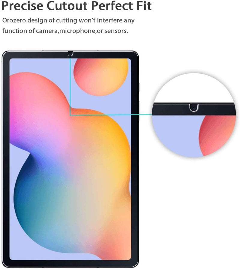 TECHSHIELD Tablet Tempered Glass Screen Protector Compatible With Samsung Galaxy Tab S6 Lite (2020/2022/2024) SM-P610 (Wi-Fi); SM-P615 (LTE)(10.4 inch)(Pack of 1) - Image 3